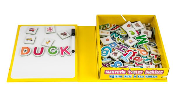 Magnetic Travel Tangram Puzzle, Book Games IQ Educational Toys for Kids, Learning English